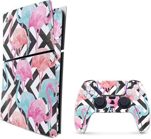غلاف MightySkins اللامع المتوافق مع وحدة التحكم Playstation 5 Slim Digital Edition فقط - أرجواني دخاني | لمسة نهائية لامعة واقية ومتينة شديدة اللمعان | سهل التطبيق | صنع في الولايات المتحدة الأمريكية in Saudi Arabia