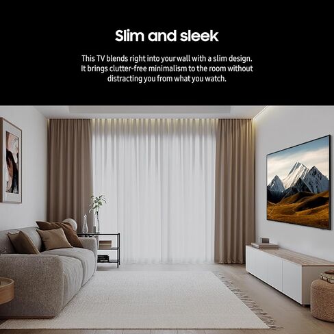 SAMSUNG 65-Inch Class 4K Crystal UHD DU8000 Series HDR Smart TV w/Object Tracking Sound Lite, Motion Xcelerator, Ultra Slim Design, Gaming Hub, Alexa Built-in (UN65DU8000, 2024 Model) in Kuwait