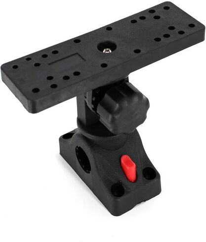 unitackcle Fish Finder Mount with Mount Bracket, Fish Finder Mount Base with 360 Degree Adjustable for Fishing Boat, Kayaks in Kuwait