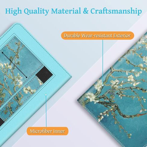 Fintie Stand Case for 6.8" Kindle Paperwhite 11th Gen 2021, Vintage Brown | PU Leather Foldable Kickstand Cover for Kindle Paperwhite 2021 & Signature Edition, Card Slot, Hand Strap, Auto Sleep/Wake in Kuwait