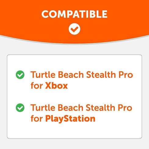 WC Freeze Stealth Pro - Cooling Gel Earpads for Turtle Beach Stealth Pro by Wicked Cushions - Boost Comfort, Durability, Thickness & Sound Isolation for Superior Gaming Sessions | Black in Saudi Arabia