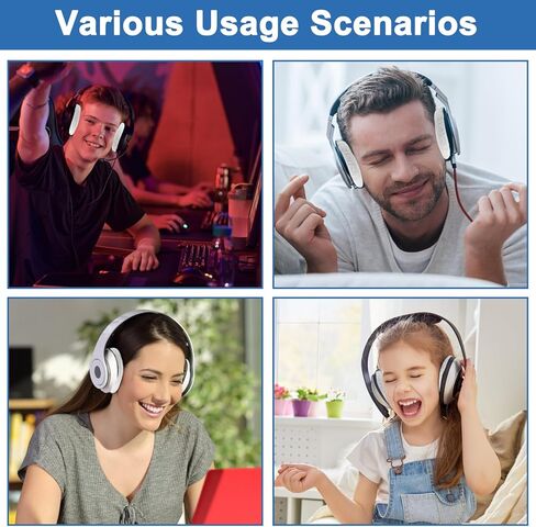 200 قطعة من أغطية الأذن لسماعات الرأس للاستعمال مرة واحدة، أغطية وسائد أذن صحية غير منسوجة قابلة للتمدد، أغطية لأغطية الأذن تناسب معظم سماعات الأذن (9 سم/3.54 بوصة (أبيض)) in Kuwait