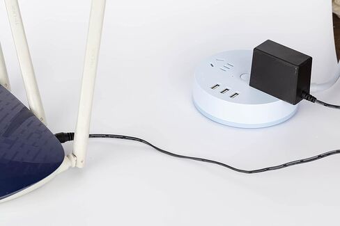 9V 1A AC Adapter Charger Regulated Power Supply Cord for LED Strip Light, CCTV Camera, BT Speaker, GPS, Webcam, Router in Saudi Arabia