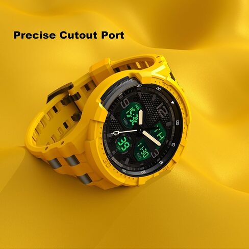 حزام T-ENGINE متوافق مع ساعة Samsung Galaxy Watch 6 الكلاسيكية مقاس 47 مم مع حافظة، حافظة متينة من قطعة واحدة مع حزام لهاتف Galaxy 6 Classic 47 مم (2023) in Kuwait