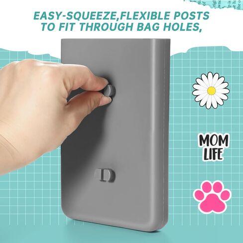 حامل هاتف من السيليكون متوافق مع حقيبة Bogg، إكسسوارات وملحق من السيليكون الناعم لحقائب الشاطئ من Bogg، مناسب لأي طراز هاتف محمول (أحمر) in Kuwait