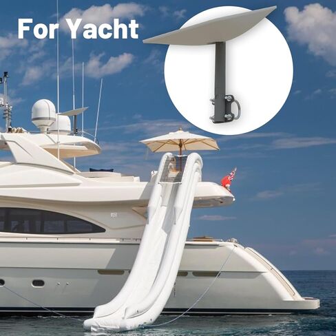 محول أنبوب تثبيت عمود CHGRNLF Starlink لطبق Starlink V2، قطر الأنبوب المطبق 35~55 مم، يستخدم للمركبات الترفيهية واليخوت والسور (قطعة واحدة) in Kuwait