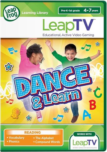 LeapFrog LeapTV Dance and Learn، لعبة فيديو تعليمية نشطة in Saudi Arabia