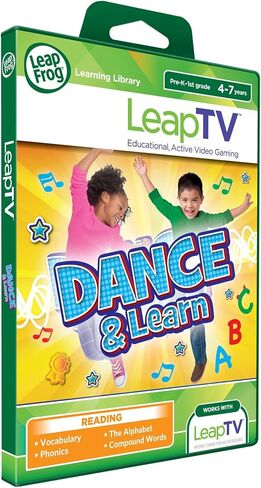 LeapFrog LeapTV Dance and Learn، لعبة فيديو تعليمية نشطة in Saudi Arabia
