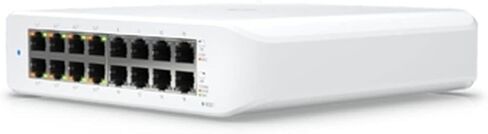 Ubiquiti UniFi Switch Lite 16 PoE | 16-Port Gigabit Switch with 8 PoE+ 802.3at Ports (USW-Lite-16-PoE) in Saudi Arabia