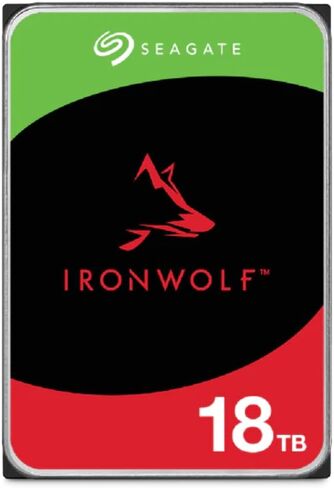 Seagate IronWolf ST18000VN000 18TB 7200 RPM 256MB Cache SATA 6.0Gb/s 3.5" Internal NAS Hard Drive (Renewed) in Saudi Arabia