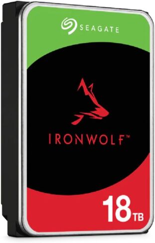 Seagate IronWolf ST18000VN000 18TB 7200 RPM 256MB Cache SATA 6.0Gb/s 3.5" Internal NAS Hard Drive (Renewed) in Saudi Arabia