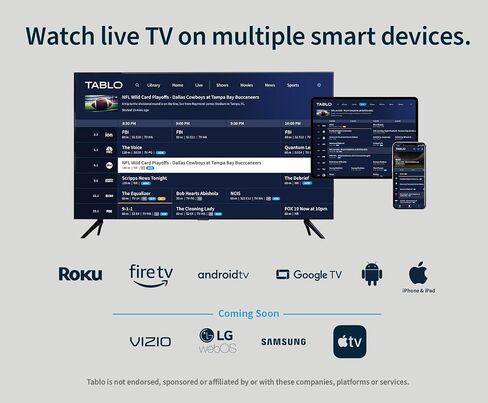 Tablo 4th Gen 4-Tuner Over-The-Air (OTA) DVR - شاهد وإيقاف مؤقتًا وسجل البث التلفزيوني المباشر والأخبار والرياضة والأفلام في جميع أنحاء منزلك عبر شبكة Wi-Fi - أزواج مع أي هوائي تلفزيون - تسجيل لأكثر من 50 ساعة - لا الاشتراكات in Saudi Arabia