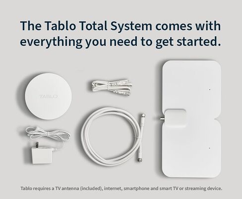 Tablo 4th Gen 4-Tuner Over-The-Air (OTA) DVR - شاهد وإيقاف مؤقتًا وسجل البث التلفزيوني المباشر والأخبار والرياضة والأفلام في جميع أنحاء منزلك عبر شبكة Wi-Fi - أزواج مع أي هوائي تلفزيون - تسجيل لأكثر من 50 ساعة - لا الاشتراكات in Saudi Arabia