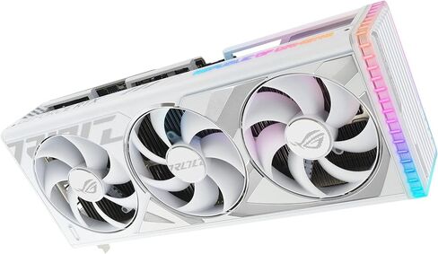 بطاقة رسومات الألعاب ASUS ROG Strix GeForce RTX™ 4090 White OC Edition (PCIe 4.0، 24 جيجابايت GDDR6X، HDMI 2.1a، DisplayPort 1.4a) in Saudi Arabia