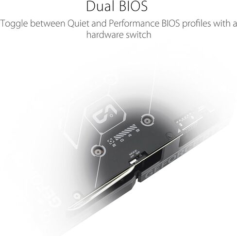 ASUS Dual GeForce RTX™ 4070 Super EVO OC Edition 12GB GDDR6X (PCIe 4.0، 12GB GDDR6X، DLSS 3، HDMI 2.1a، DisplayPort 1.4a، تصميم 2.5 فتحة، تصميم مروحة Axial-tech، تقنية 0dB، والمزيد) in Kuwait