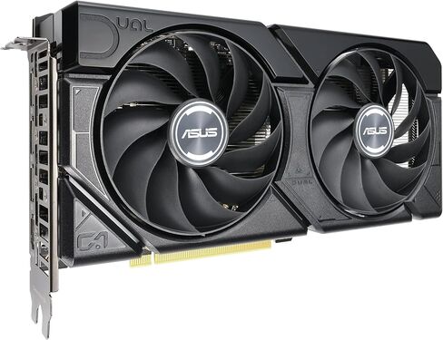 ASUS Dual GeForce RTX™ 4070 Super EVO OC Edition 12GB GDDR6X (PCIe 4.0، 12GB GDDR6X، DLSS 3، HDMI 2.1a، DisplayPort 1.4a، تصميم 2.5 فتحة، تصميم مروحة Axial-tech، تقنية 0dB، والمزيد) in Kuwait