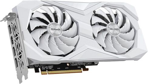 ASRock AMD Radeon RX 6400 Challenger ITX 4GB GDDR6 0dB تبريد صامت 16 جيجابت في الثانية بطاقة رسومات 8K 64bit 7680 x 4320 HDMI DisplayPort PCI Express 4.0 in Kuwait