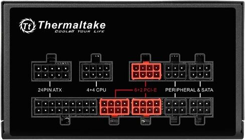 Thermaltake Toughpower SFX (ATX 3.0 Standard) 750W Full Modular 80Plus Gold Power Supply; PS-STP-0750FNFAGU-1 in Saudi Arabia