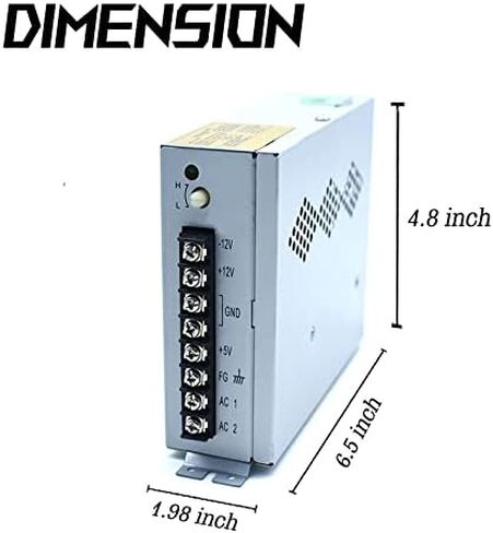 5 فولت 12 فولت 24 فولت وحدة تحويل التيار الكهربائي قابلة للتعديل للفيديو متعدد الألعاب آلة وحدة التحكم كوكتيل CCTV الكمبيوتر DIY أفقي جديد (+5V/8A +12V/8A +24V/3A) in Kuwait