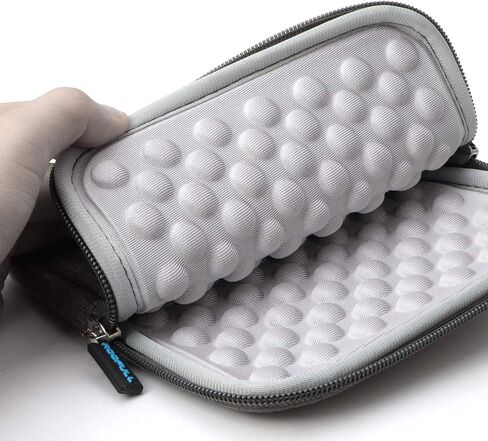 ROOFULL External USB DVD Blu-ray Hard Drive Protective Storage Carrying Sleeve Case Pouch Bag, Compatible for Apple Superdrive, Magic Trackpad, Samsung/ASUS/Dell/LG External DVD Drive, Gray in Saudi Arabia