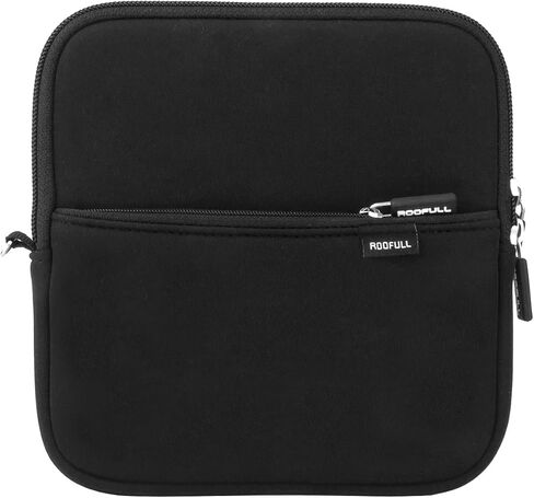 ROOFULL External USB DVD Blu-ray Hard Drive Protective Storage Carrying Sleeve Case Pouch Bag, Compatible for Apple Superdrive, Magic Trackpad, Samsung/ASUS/Dell/LG External DVD Drive, Gray in Saudi Arabia