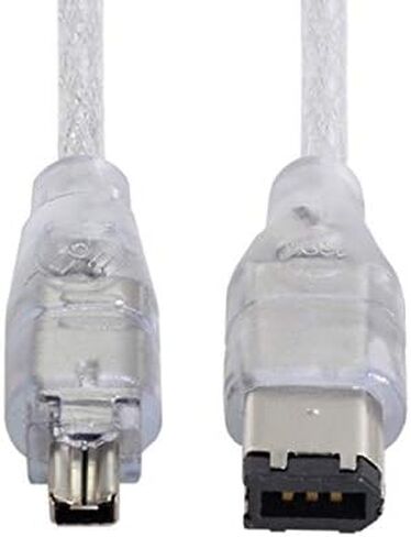 cablecc USB Male to Firewire IEEE 1394 4 Pin Male iLink Adapter Cord Cable for Sony DCR-TRV75E DV Adapter in Saudi Arabia