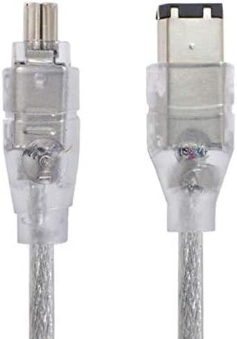 cablecc USB Male to Firewire IEEE 1394 4 Pin Male iLink Adapter Cord Cable for Sony DCR-TRV75E DV Adapter in Saudi Arabia