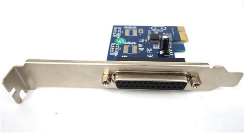 بطاقة توسيع المنفذ المتوازي PCIe، وحدة تحكم محول محول PCI Express إلى DB25 LPT لدعم سطح المكتب أوضاع SPP / PS2 / EPP/ECP in Kuwait