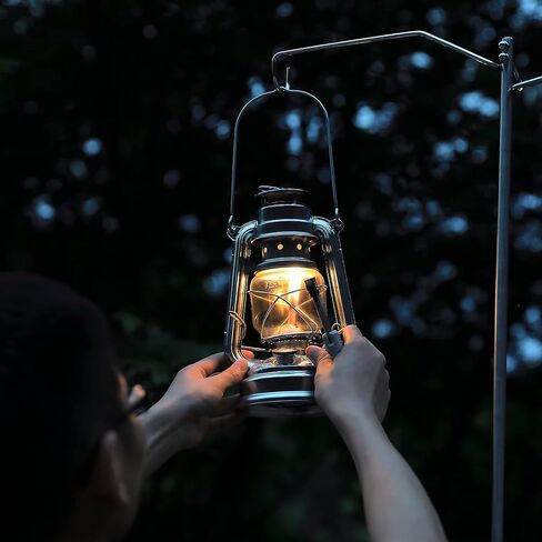 camping moon CAMPINGMOON Heavy Duty Stainless Steel Lantern Pile Driver Height Adjustable with Tripod Stand and Storage Bag D-240, D-243 in Saudi Arabia