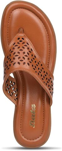 Bata Women's Rimini Thong Slippers | الكعب الأنيق الكعب الصنادل مع سرير القدم المبطن | فاصل إصبع القدم و wedge flip flop | زلة مريحة للعمل غير الرسمي | ملابس احتفالية ومساء in Kuwait
