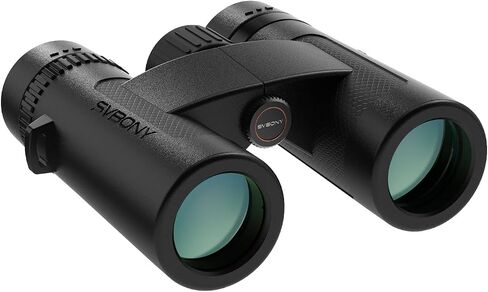 SVBONY Upgraded SV202 10x42 ED Binocular, Binoculars with Extra-Low Dispersion Objective Lenses for Birdwatching, BAK4 & FMC Optic System, 8°+Wide View Angle, IPX7 Waterproof for All-Weather Use in Saudi Arabia
