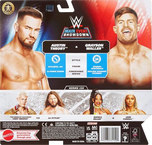 Mattel WWE Main Event Showdown Action Action-Pack-pack مع ملحق ، سلسلة #21 رومان رينز مقابل مجموعة قابلة للتحصيل ، 6 بوصات in Saudi Arabia