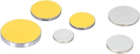 1PCS 3PCS Co2 Lens Reflective Si Mirrors Lens for Acrylic Laser Gold-Plated Silicon Reflector Lenses(Si Mirror 3Pcs,20mm) in Saudi Arabia
