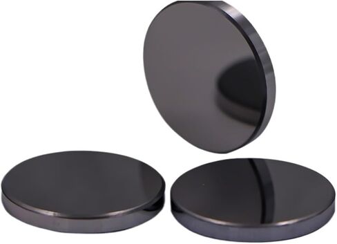 1pc 500W Co2 Laser Si Reflective Mirrors Lens Black-Coating Reflector Lens for CO2 Laser(Si Mirror 1Pc,25mm) in Saudi Arabia