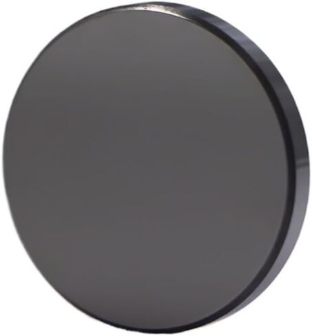 1pc 500W Co2 Laser Si Reflective Mirrors Lens Black-Coating Reflector Lens for CO2 Laser(Si Mirror 1Pc,25mm) in Saudi Arabia