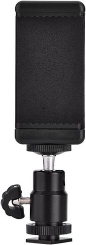 Metal Hot Shoe Mount - رأس كرة دوار 360 درجة مع 1/4 بوصة لكاميرات DSLR ، فلاش/فلاش/خفيفة عالمية لإكسسوارات التصوير الفوتوغرافي in Saudi Arabia