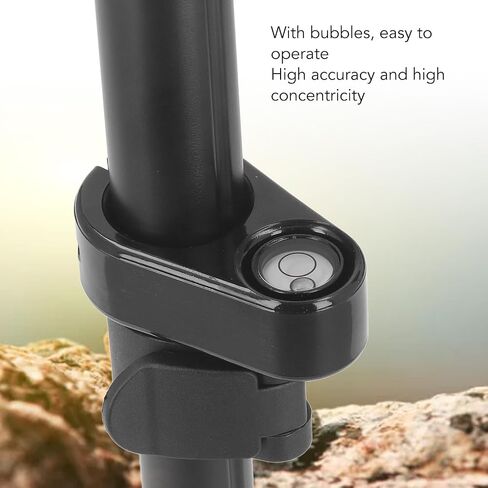 سبيكة الألومنيوم تركز تلسكوبيا تركز على القطب المحترف القياس القياس القياس monopod GPS RTK قضيب 1.5Met in Saudi Arabia