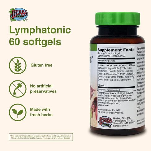 هيبرس اي تي سي. Lymphatonic™: 60 كبسولة هلامية 60 كبسولة هلامية in Kuwait