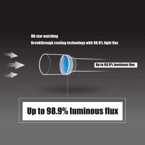 Telescopes Telescope for Adults Astronomy Beginners 60mm Travel Refractor Telescope with Adjustable Tripod Viewing Moon Telescope in Kuwait