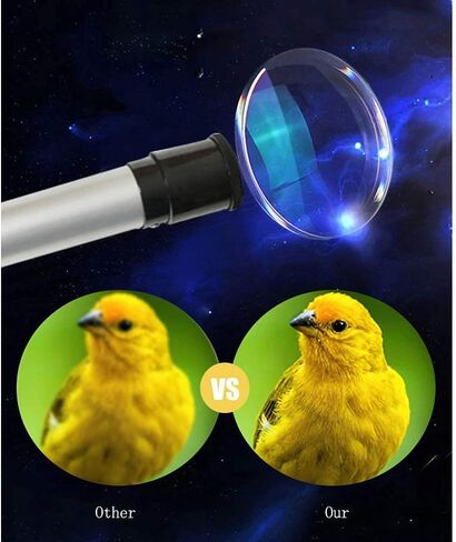 تلسكوب تلسكوب فلكي فلكي مع تلسكوب عاكس ترايبود للأطفال المبتدئين هدية فلك رائعة للأطفال لاستكشاف القمر والكواكب in Kuwait