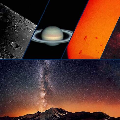 5x24 Finder Mirror Portable Refractor Telescope البصريات الزجاجية المغلفة بالكامل تلسكوب مثالي للمبتدئين طول البؤرة 600 ملم in Kuwait