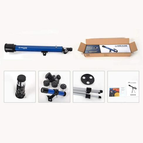 5x24 Finder Mirror Portable Refractor Telescope البصريات الزجاجية المغلفة بالكامل تلسكوب مثالي للمبتدئين طول البؤرة 600 ملم in Kuwait