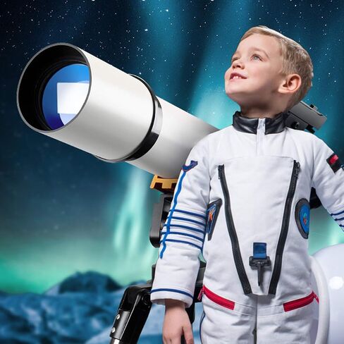 تلسكوب أحادي العين الفلكي 150X HD Science Monocular Space Telescope 70/500mm نطاق انكسار محترف مع ترايبود+نطاق مكتشف+حقيبة ظهر للسفر للسماء/النجوم/القمر/الطيور in Saudi Arabia