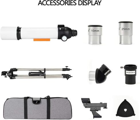 تلسكوب أحادي العين الفلكي 150X HD Science Monocular Space Telescope 70/500mm نطاق انكسار محترف مع ترايبود+نطاق مكتشف+حقيبة ظهر للسفر للسماء/النجوم/القمر/الطيور in Saudi Arabia
