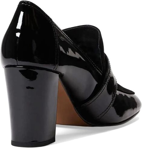 MOOMMO Women Chunky Block Heel Pumps Round Closed Toe Slip On Oxford Loafers Shoes High Heels Snakeskin Work Pump Suede Loafer for Office Ladies Classic Formal Business Professional 4-13 M US in Kuwait