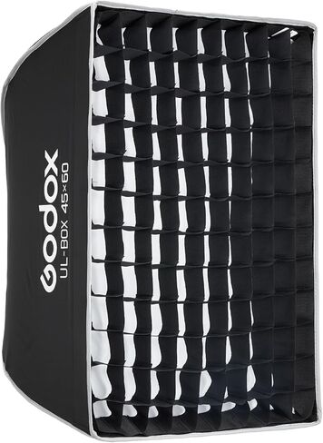 Godox UL-Series Softbox 18''x24'' / 45x60cm Rectangular Quick Release Umbrella Softbox Foldable Light Modifier for Product Photography & Tabletop Lighting - Bowens Mount Compatible in Saudi Arabia