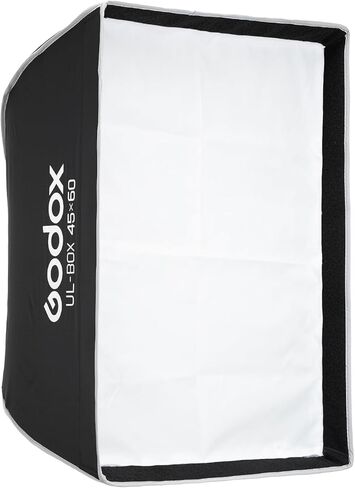 Godox UL-Series Softbox 18''x24'' / 45x60cm Rectangular Quick Release Umbrella Softbox Foldable Light Modifier for Product Photography & Tabletop Lighting - Bowens Mount Compatible in Saudi Arabia