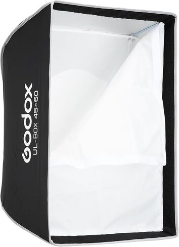 Godox UL-Series Softbox 18''x24'' / 45x60cm Rectangular Quick Release Umbrella Softbox Foldable Light Modifier for Product Photography & Tabletop Lighting - Bowens Mount Compatible in Saudi Arabia