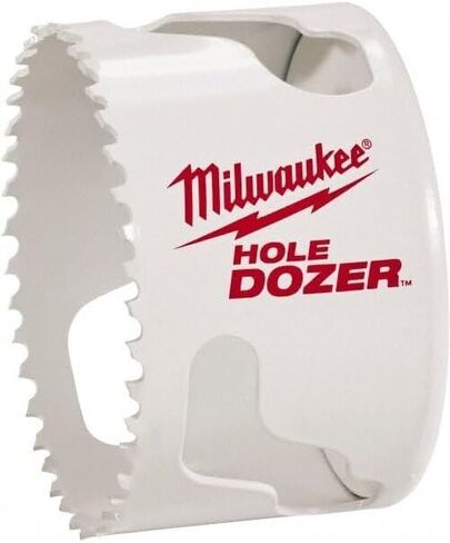Milwaukee 49-56-0163 Hole Dozer Hole Saw, 2-3/4 in Dia, 1-5/8 in D Cutting, 5/8-18 Arbor, 3 TPI in Saudi Arabia
