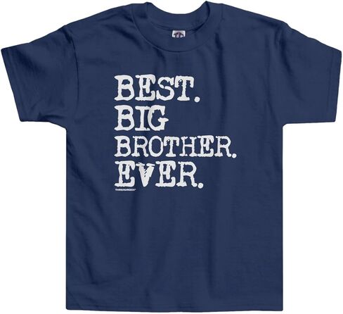 Threadrock Little Boys' Best Big Brother Ever Toddler T-Shirt in Saudi Arabia